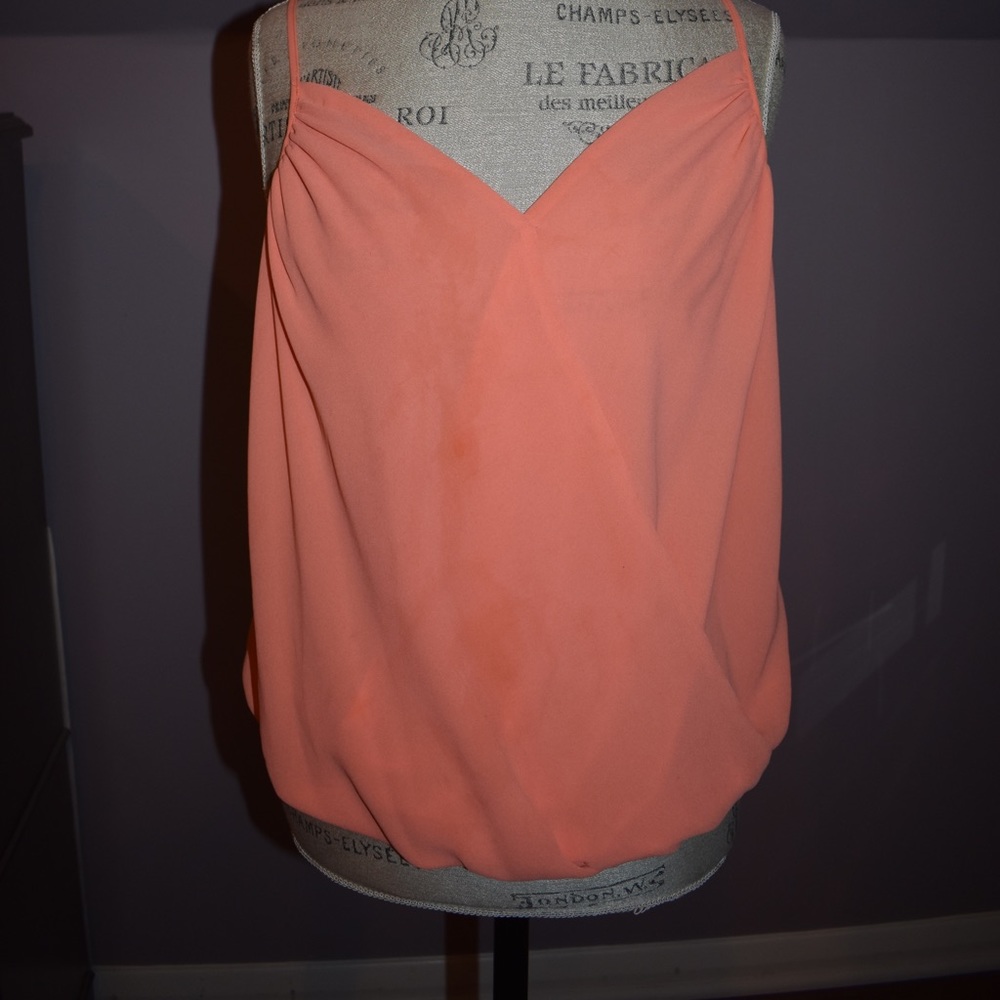 Pink/orange dress tank